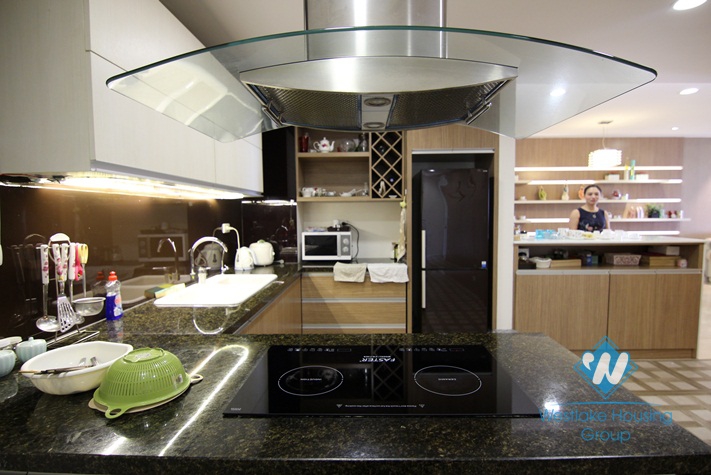 Beautifully renovated 2 bedrooms apartment for rent in Ciputra, Tay Ho, Hanoi  